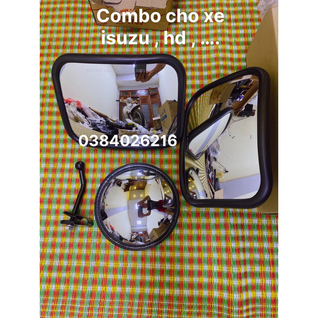 Gương cầu cho xe Kia- Huyndai- Isuzu hàng Korea