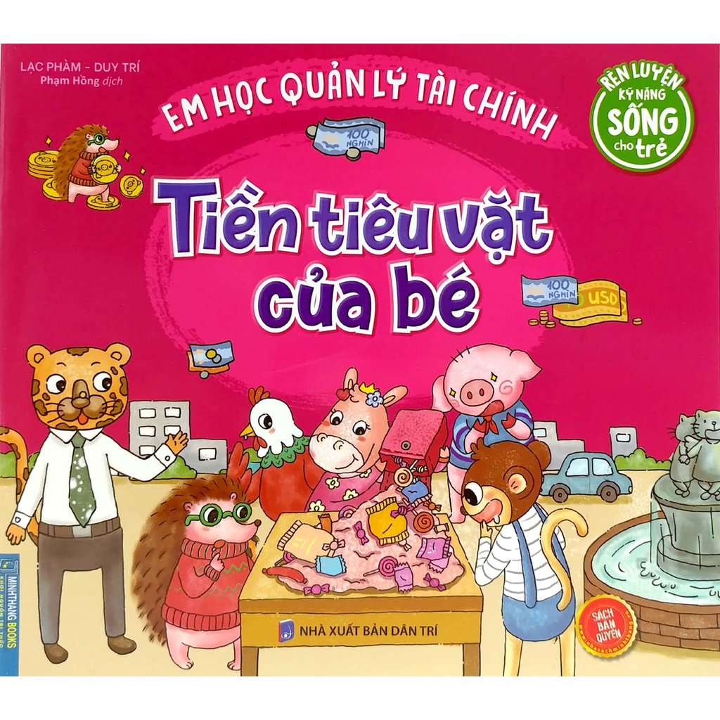 Sách Rèn Luyện Kỹ Năng Sống Cho Trẻ - Em Học Quản Lý Tài Chính - Tiền Tiêu Vặt Của Bé
