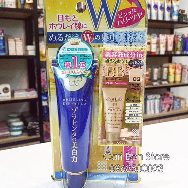 Kem dưỡng da vùng mắt Meishoku whitening eye cream 30g