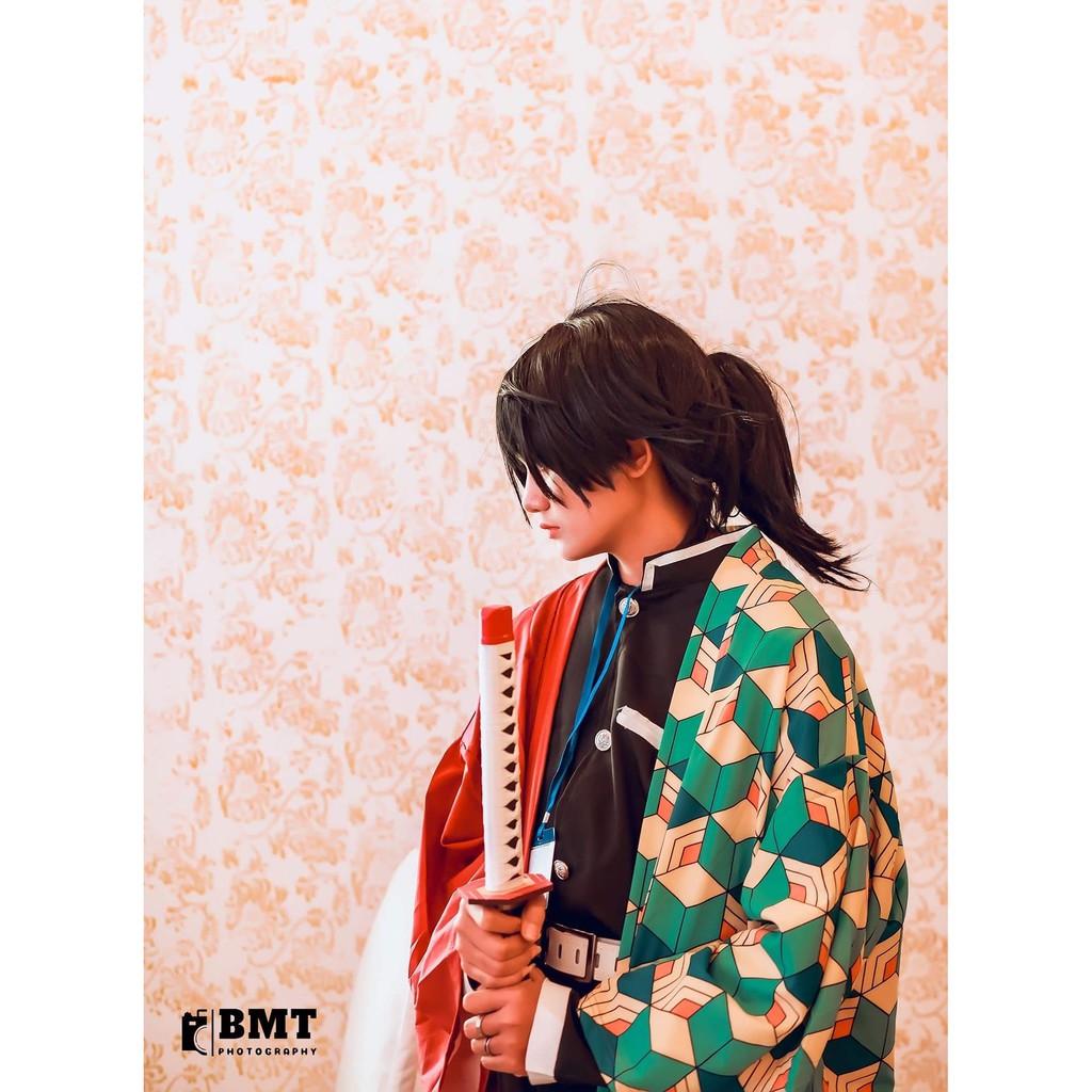 Áo choàng Haori cosplay Tomioka Giyuu – Thủy Trụ | Kimetsu no Yaiba