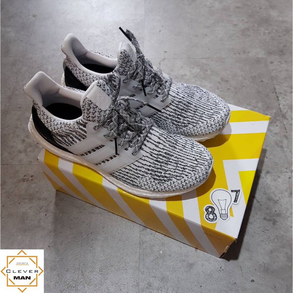 (CÓ SẴN) giày thể thao ULTRA BOOST 3.0 Oreo trắng sọc đen .