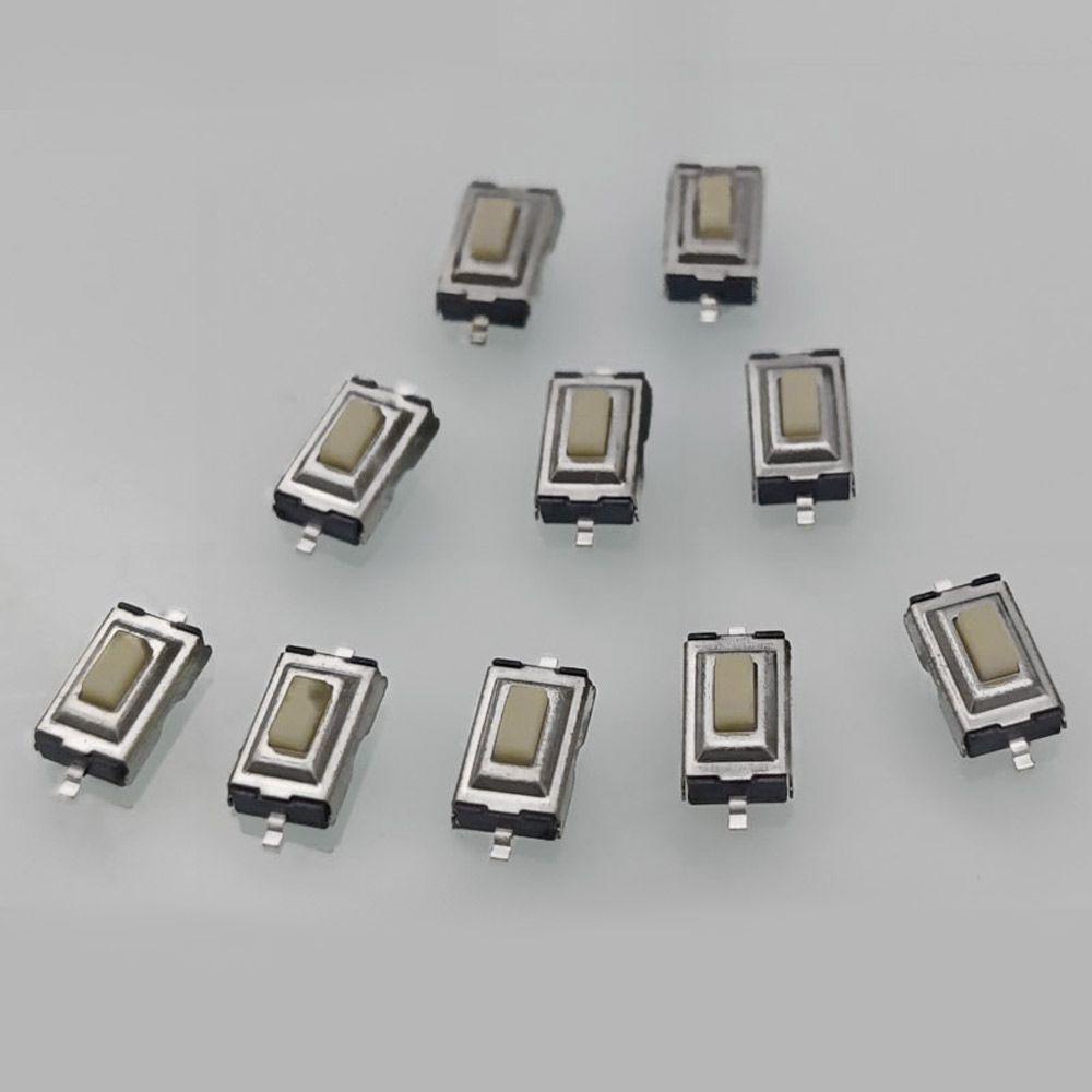 Set 100 Công Tắc Micro Touch An Toàn 2Pin Màu Trắng