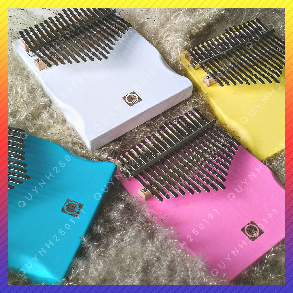 Đàn Kalimba 17 Phím Gỗ cao cấp nhiều màu Sắc tặng phụ kiện - Âm Hay Không Tịt Nốt