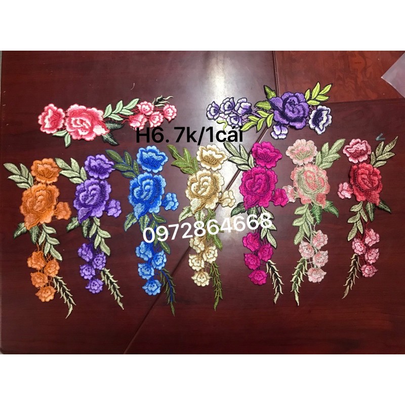 Hoa thêu mã H6 (Shop giao đơn tiền hàng từ 50k)