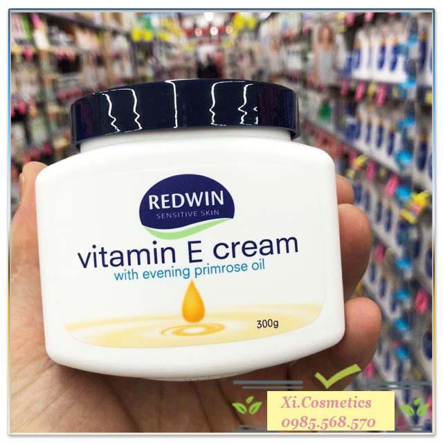 Kem Dưỡng Ẩm, Kem dưỡng da VITAMIN E REDWIN CREAM Úc