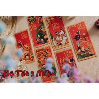 Bộ 10 Lì Xì Tết chất đẹp