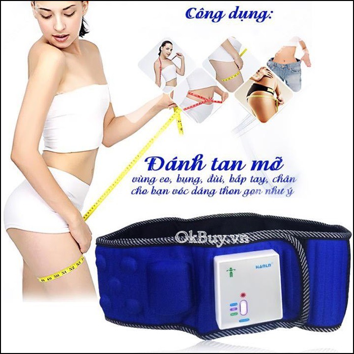 Đai massage X5 xài pin không cần dây phiên bản dùng pin sạc tiện lợi - Bảo hành 24 tháng