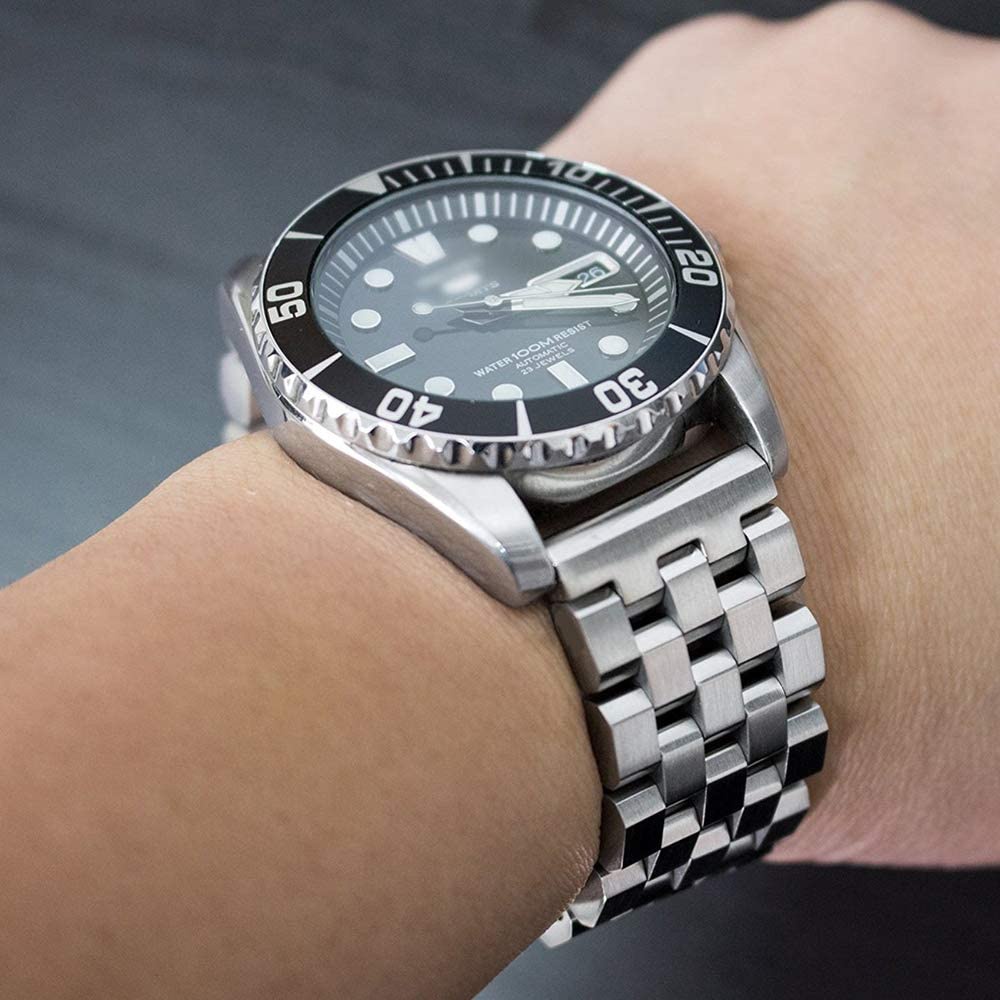 Dây Đeo Bằng Thép Không Gỉ 20Mm Cho Đồng Hồ Samsung Watch 4 40/44mm Classic42/46mm Active 2 Huawei GT 2 22mm