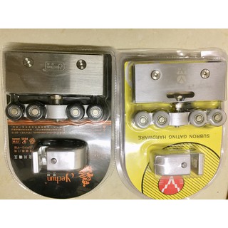 Bánh xe cửa lùa kính Yechun đen