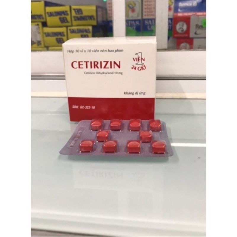 cetirizin hôp 100 viên