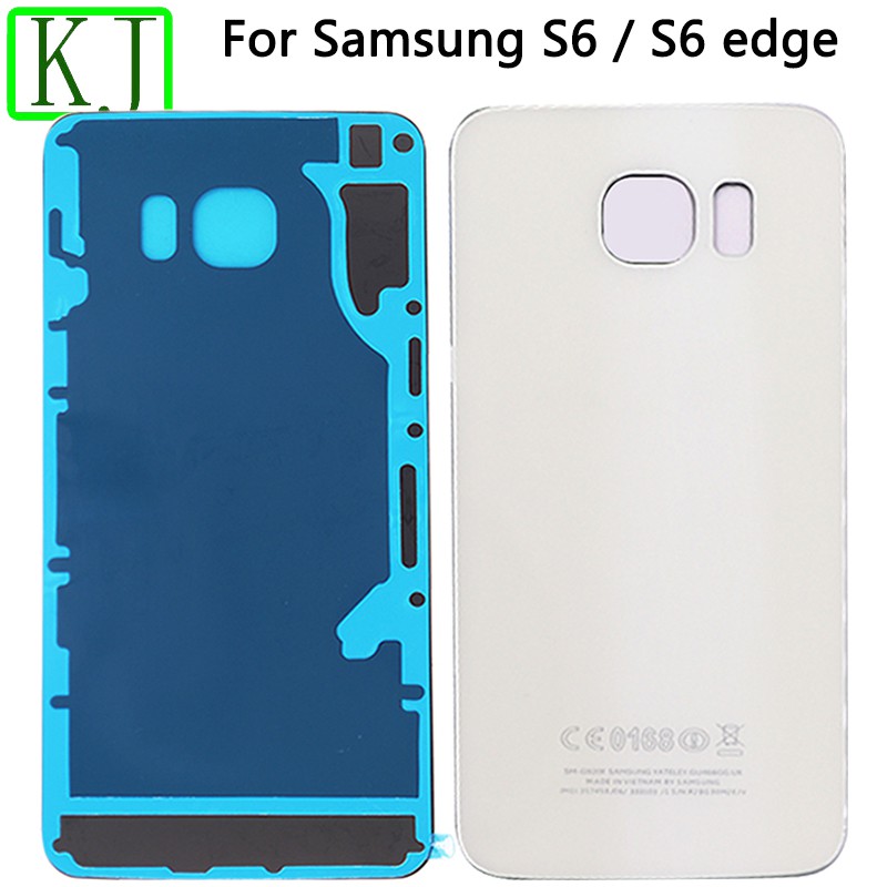 Nắp lưng bảo vệ pin bằng kính 3D thay thế dành cho Samsung Galaxy S6 / S6 Edge / S6 Edge Plus