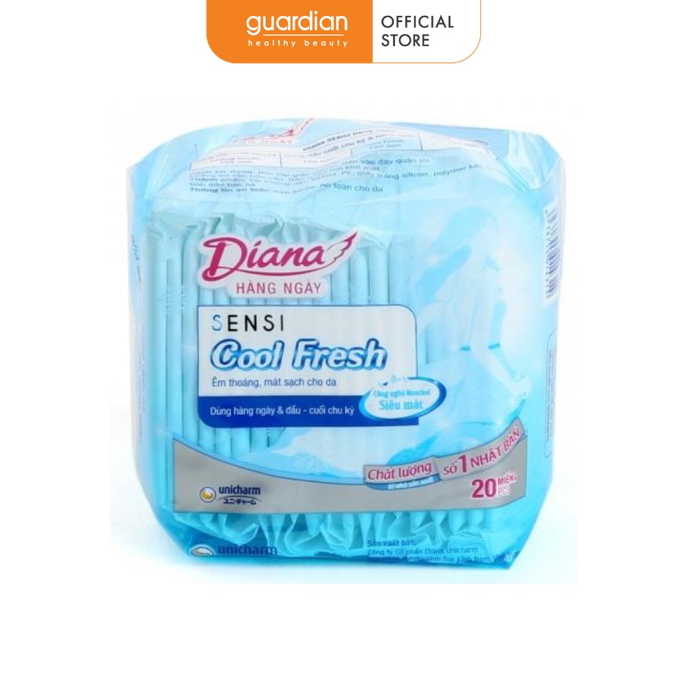 Băng Vệ Sinh Diana hàng ngày Sensi Cool Fresh (20 miếng)