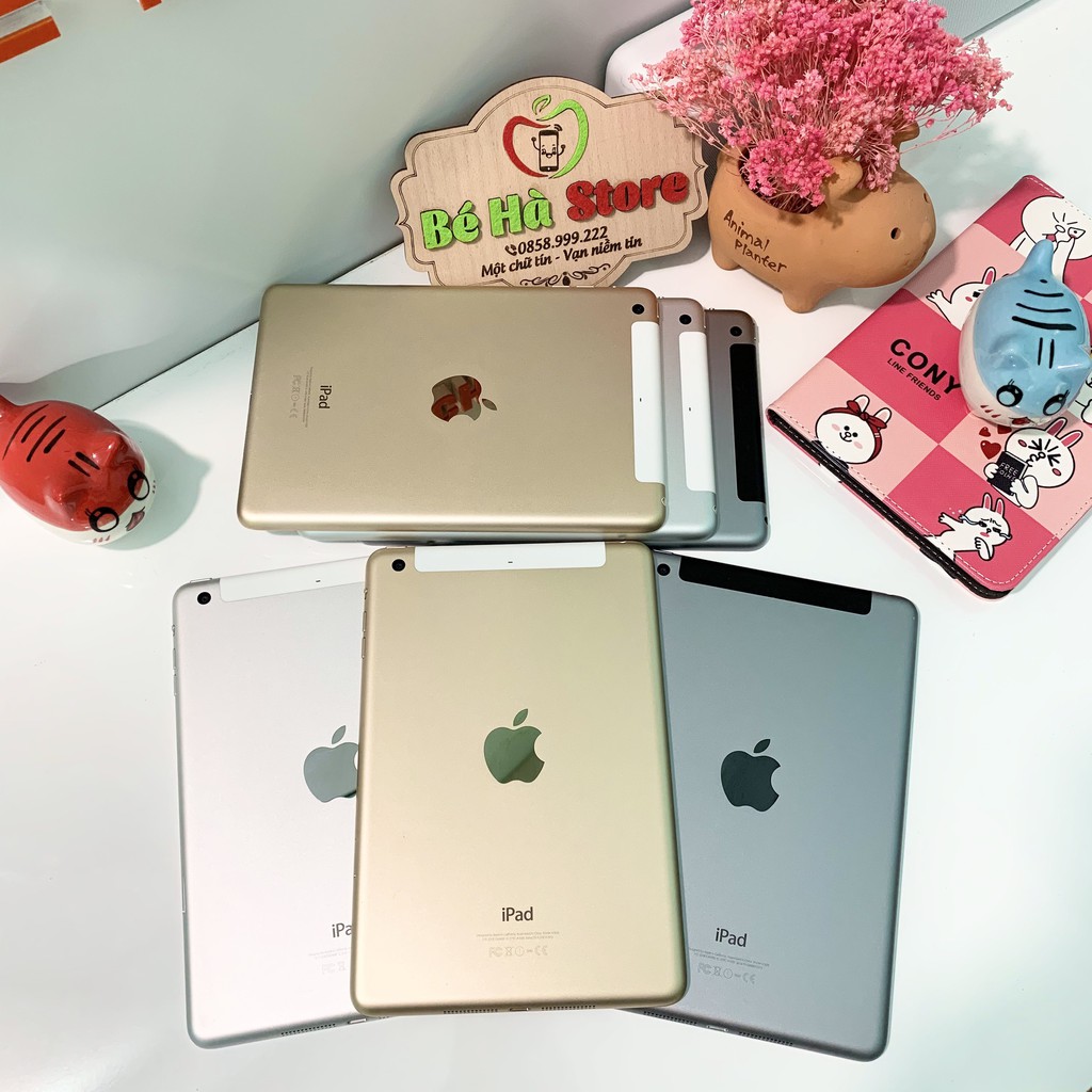 Máy Tính Bảng iPad Mini 3 - 128/ 64/ 32/ 16Gb (4G + Wifi) - Zin Đẹp 99% - Có Vân Tay | BigBuy360 - bigbuy360.vn