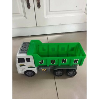 XE Ô TÔ BEN XANH LÁ TRỚN 26*13*9CM