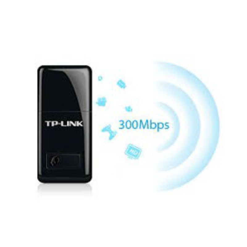 USB thu sóng Wifi TP Link 823N tốc độ 300mbps - Bảo hành chính hãng 2 năm