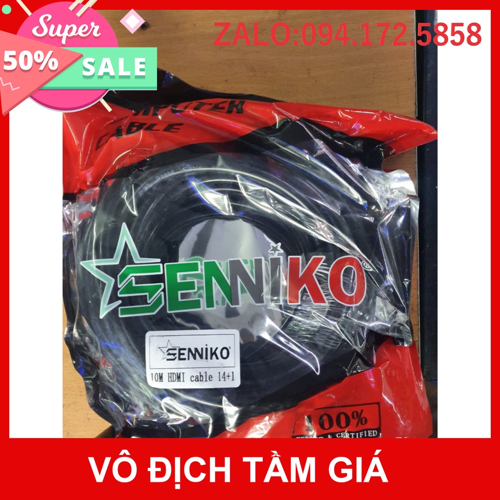 HOT - CÁP HDMI 4K SENIKO 10M