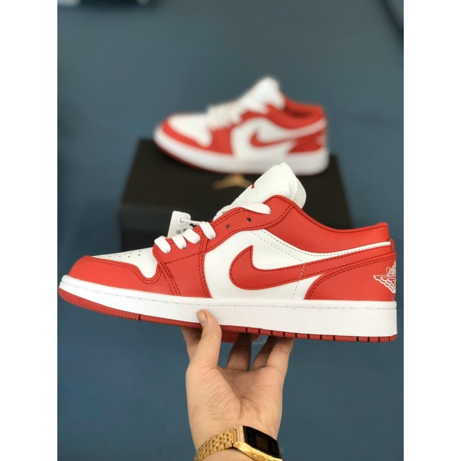 Siêu Phẩm Giày Thể Thảo Sneaker JD Đỏ Trắng Cao Cấp Ảnh Thật + freeship