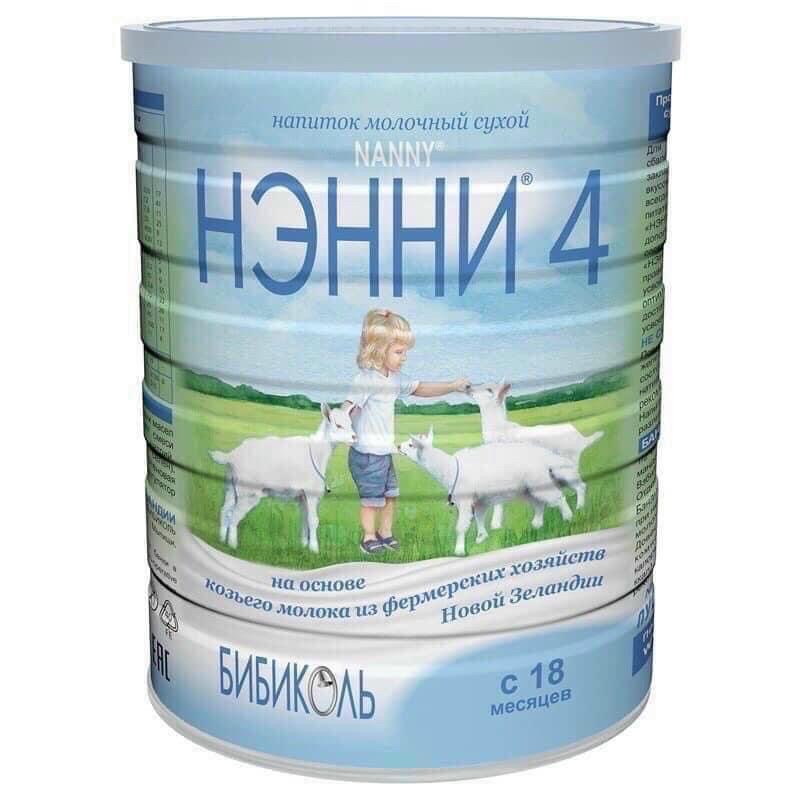 Sữa dê Nanny Vitacare số 4 hộp 800g của Nga