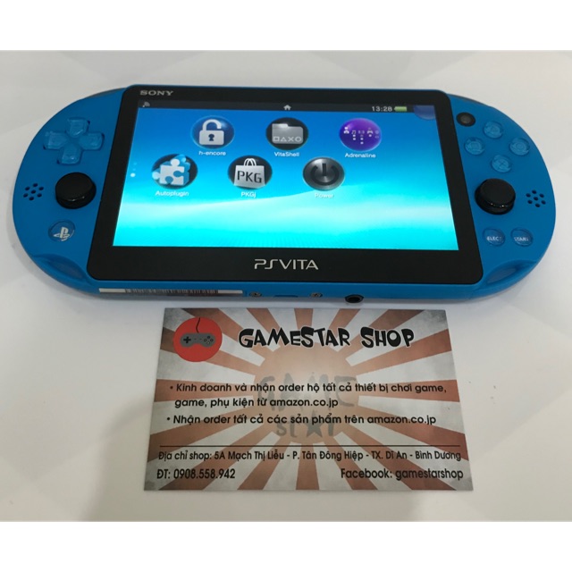 Máy chơi game PS Vita 2000 Aqua