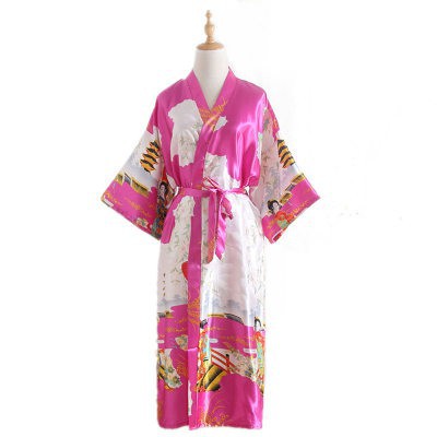Áo ChoàNg TắM VảI Satin Cho Nữ