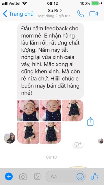 Váy lẻ H&M  bé gái