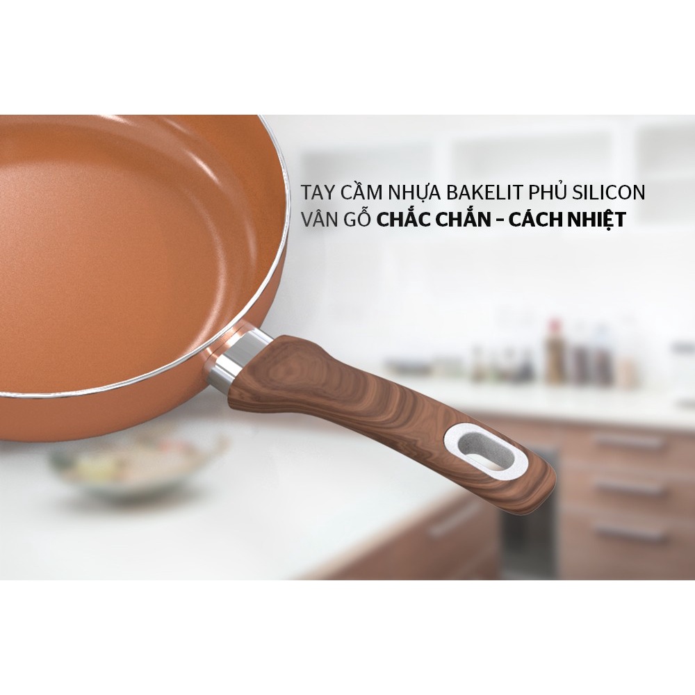 Chảo chiên Ceramic đáy từ 20/26/28/30CM SHG1120MCD