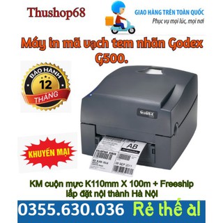 Máy in mã vạch tem nhãn Godex G500.