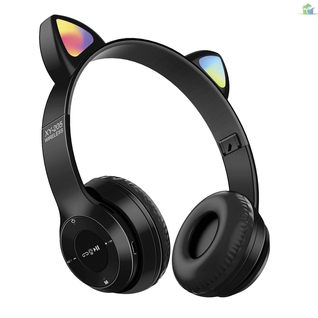 Tai Nghe Chụp Tai Không Dây Tích Hợp Mic Hỗ Trợ Thẻ Nhớ TF Đài FM Radio Đa Năng