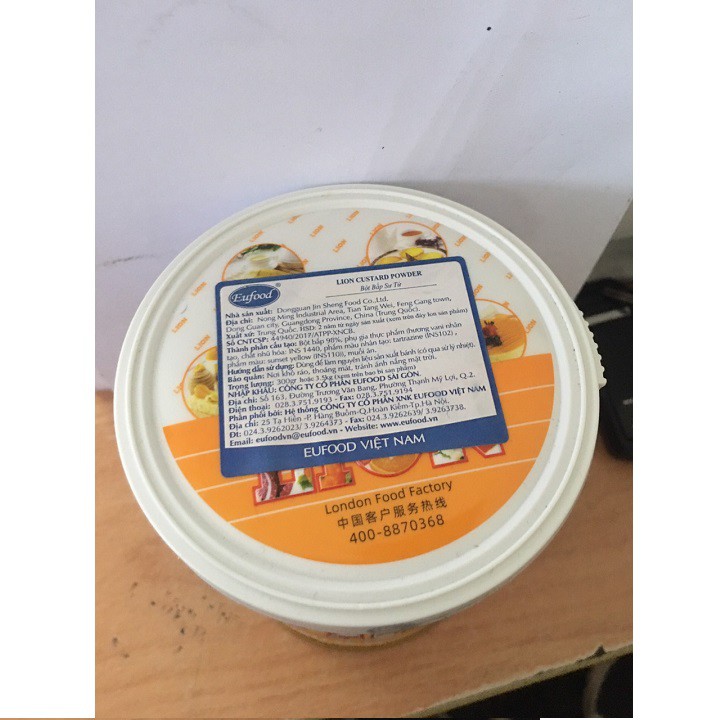 BỘT SƯ TỬ/ BỘT TRỨNG SỮA LION CUSTARD HÀNG NHẬP CHUẨN 100% (300g) - ViXi Food