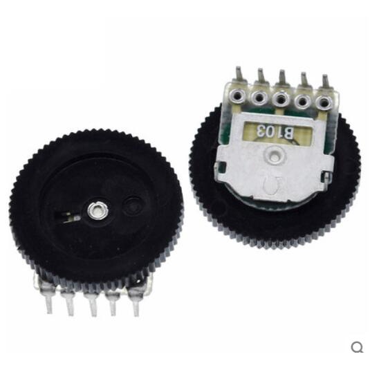 Set 10 Chiết Áp 3 Chấu 5pin 1K 2K 5K 10K 20K 50K 100K 500R A10K 16x2mm Cho Radio MP3 / MP4