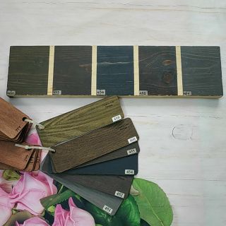 Màu mã 4 bảng2 màu sơn lau gỗ gốc nước gelstain creative life