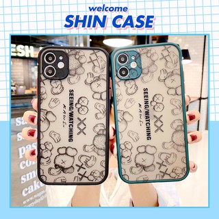 Ốp lưng iphone Watching nhám viền nổi cong 5/5s/6/6plus/6s/6splus/7/7plus/8/8plus/x/xr/xs/11/12/pro/max/plus/promax