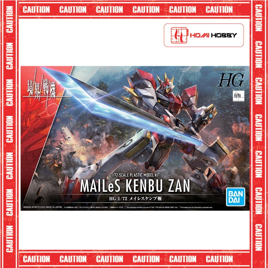 Mô hình lắp ráp HG 1/72 MAILeS KENBU ZAN