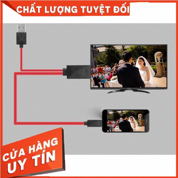 Cáp HDMI Kết Nối Từ Điện Thoại Sang TiVi HD Tốt Rẻ |KhanhSky
