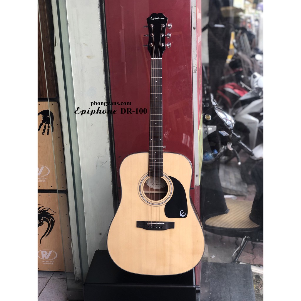 [Tặng full phụ kiện] Đàn guitar acoustic Epiphone DR-100 có ty giá rẻ