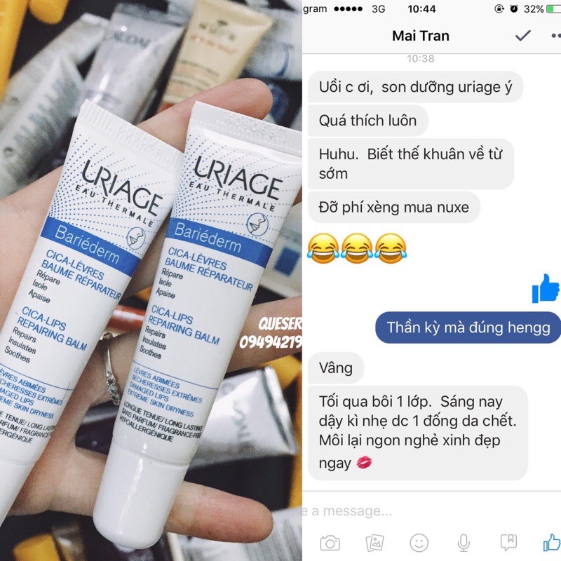 Son dưỡng môi Uriage | BigBuy360 - bigbuy360.vn