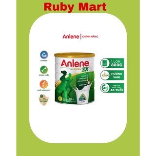 Sữa bột Anlene 3X Vani lon 800g