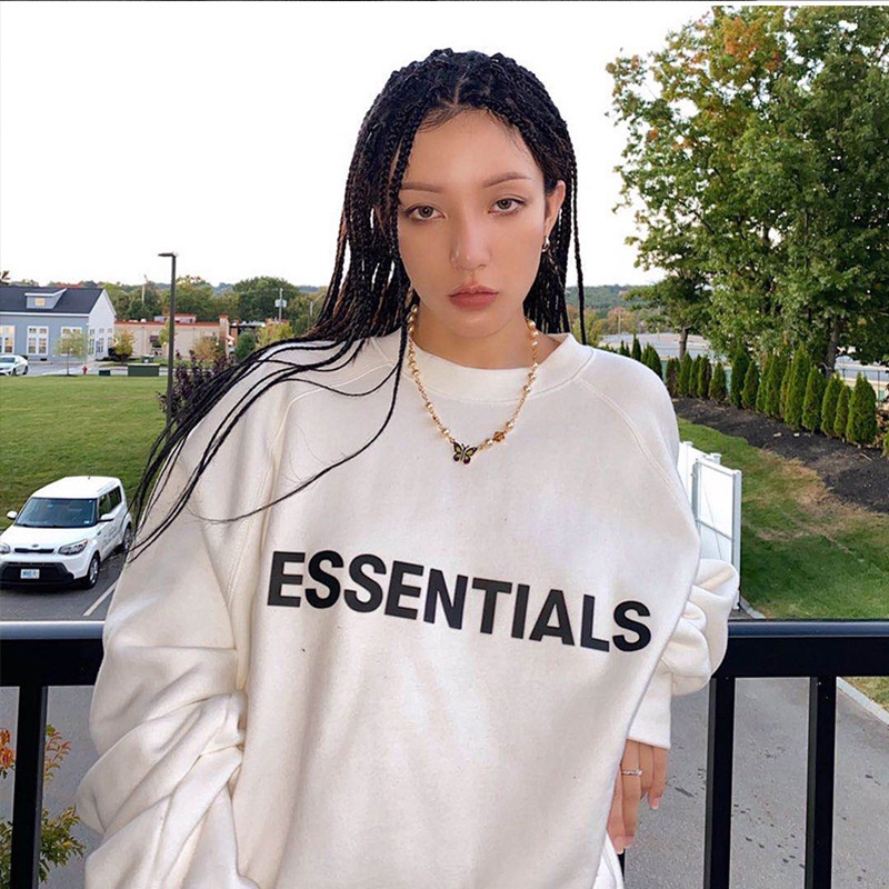 Áo Sweater Nam Nữ Essentials Nỉ Dài Tay Phong Cách Hàn Quốc Tay Dài Form Rộng | BigBuy360 - bigbuy360.vn