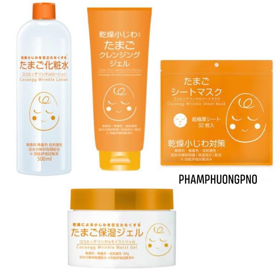 Bộ sản phẩm Cocoegg - nội địa Nhật