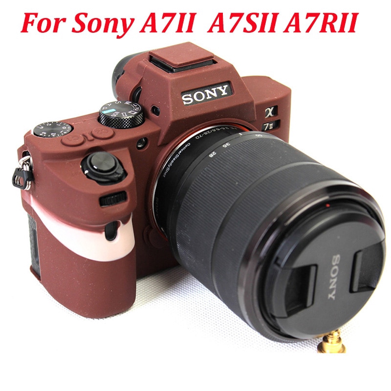 Mềm Ốp Lưng Silicon Cho Máy Ảnh Sony A7 Mark Ii Ii Iii A7Iii A7M3 A7R3 A7Ii A7M2 A7R2 A7S2 A7Rii A7Sii A9