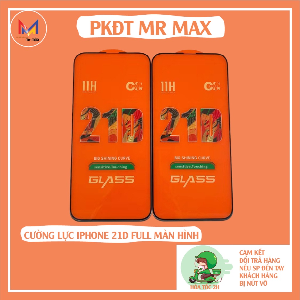Kính Cường Lực Iphone Full Màn Siêu Bền, Chống Bám Vân Tay, Chống Bụi Dòng Điện Thoại IpX > 13Promax