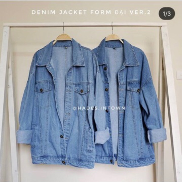 Denim jacket [ FORM ĐẠI ]