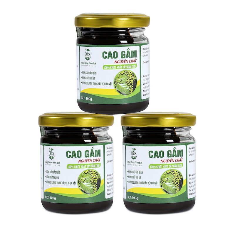 Cao gắm nguyên chất (100g) - Nông Dược Yên Bái