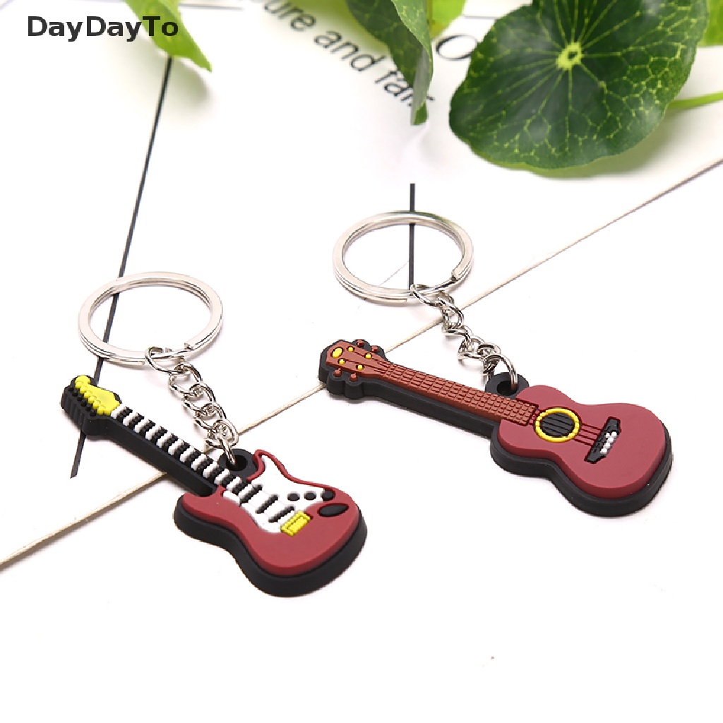 Móc Khóa Hình Đàn Ghita Mini Dễ Thương