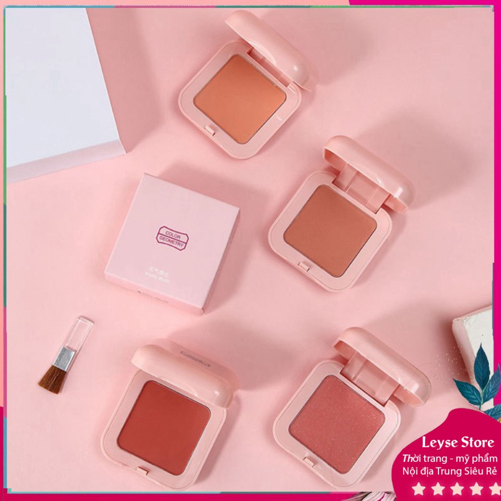 ✔️SẴN HÀNG - Phấn má hồng đơn sắc Lameila Blusher Color Geometry