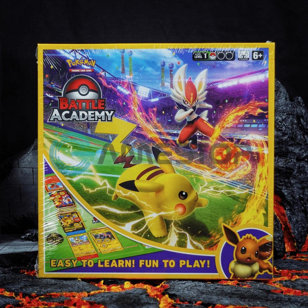 Thẻ bài Pokemon TCG Battle Academy Cinderace V Pikachu V and Eevee V Build Deck phiên bản tiếng Anh POKTCGUSTK04