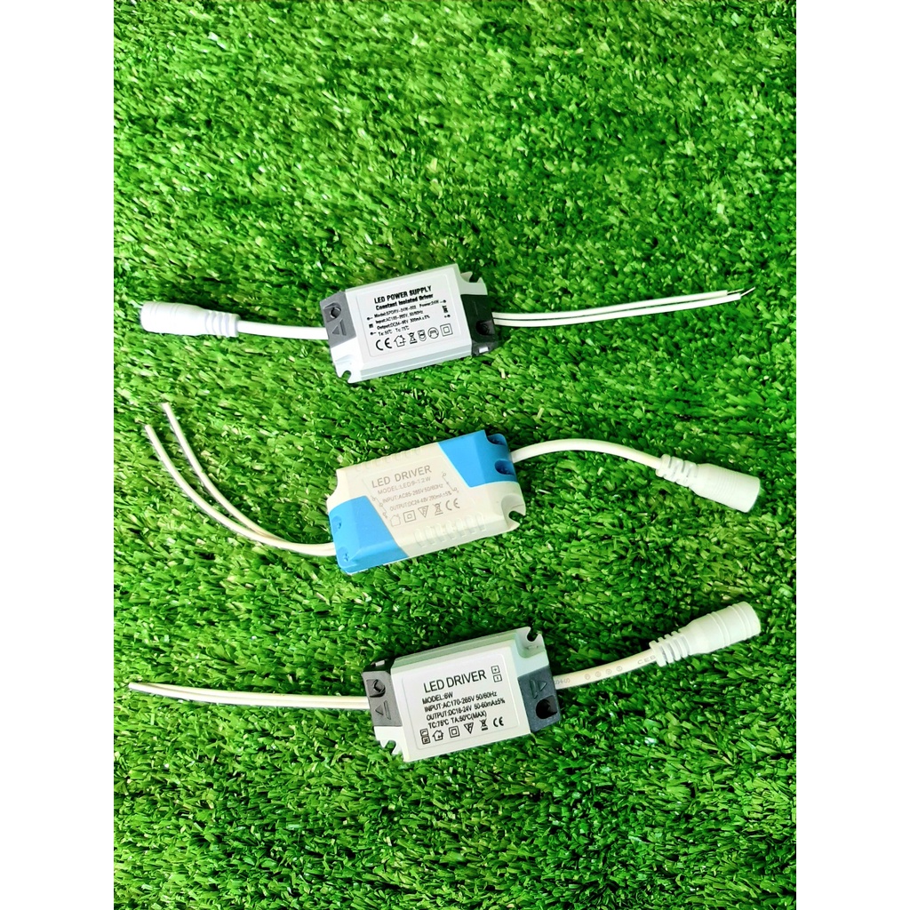 Bộ nguồn Tăng phô Driver (chấn lưu) đèn Led âm trần, ốp trần 6W 9W 12W 15W 18W 24W một chế độ sáng.