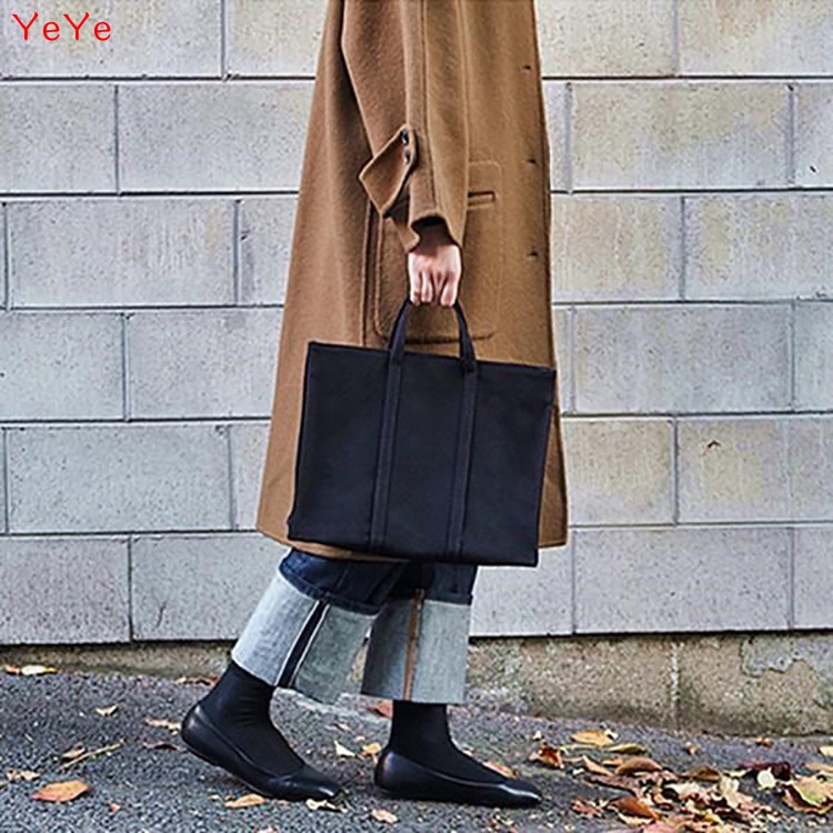 Túi Vải Canvas Vuông Nhỏ Gọn Đựng Tài Liệu Năm 2021 Thời Trang Cho Nữ