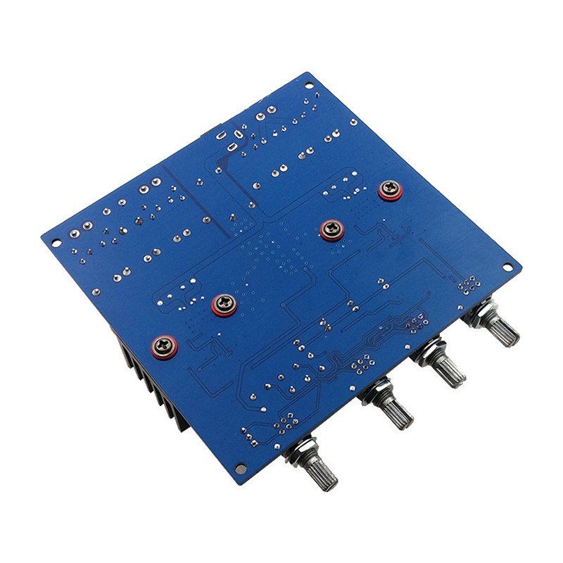 Module mạch tăng âm ( mạch khuếch đại ) 2.1 dùng sò TDA7498 Class-D 100W x 2 + 200W Sub mạch khuyếch đại âm thanh