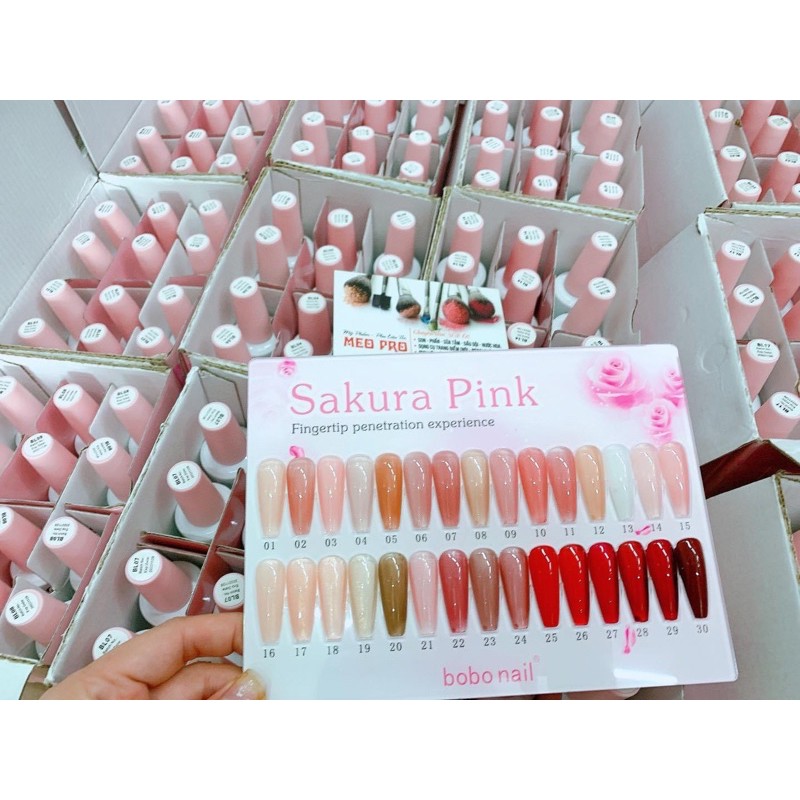 Sơn gel thạch bobo sakura pink ( chính hãng)